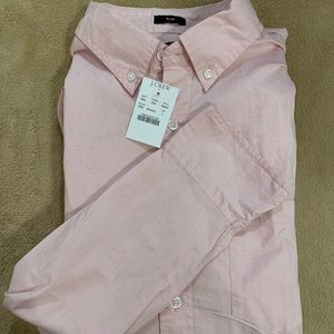 Men’s j.crew blush pink button down.